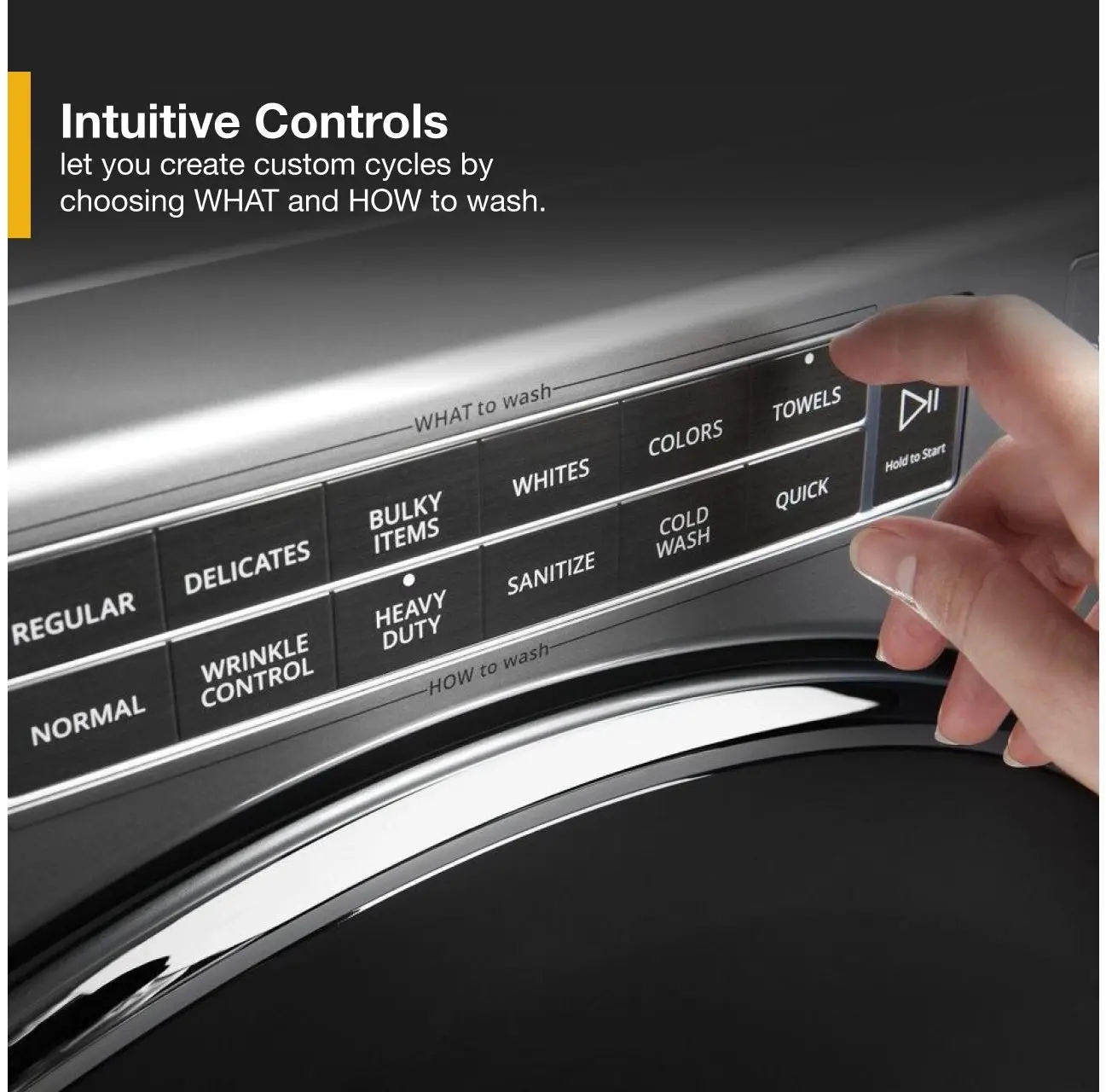 Whirlpool WFW8620HC Chrome Shadow