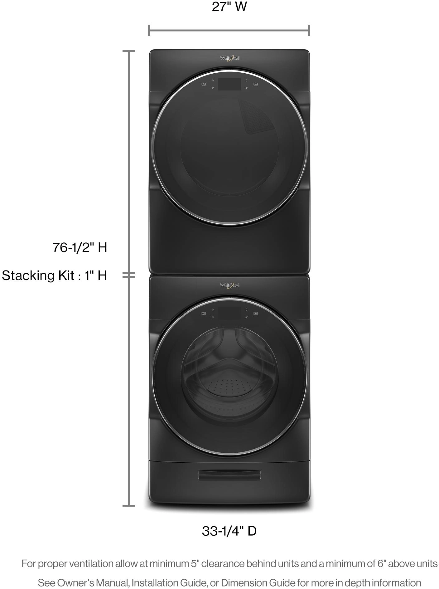 Whirlpool WFW8620HW White