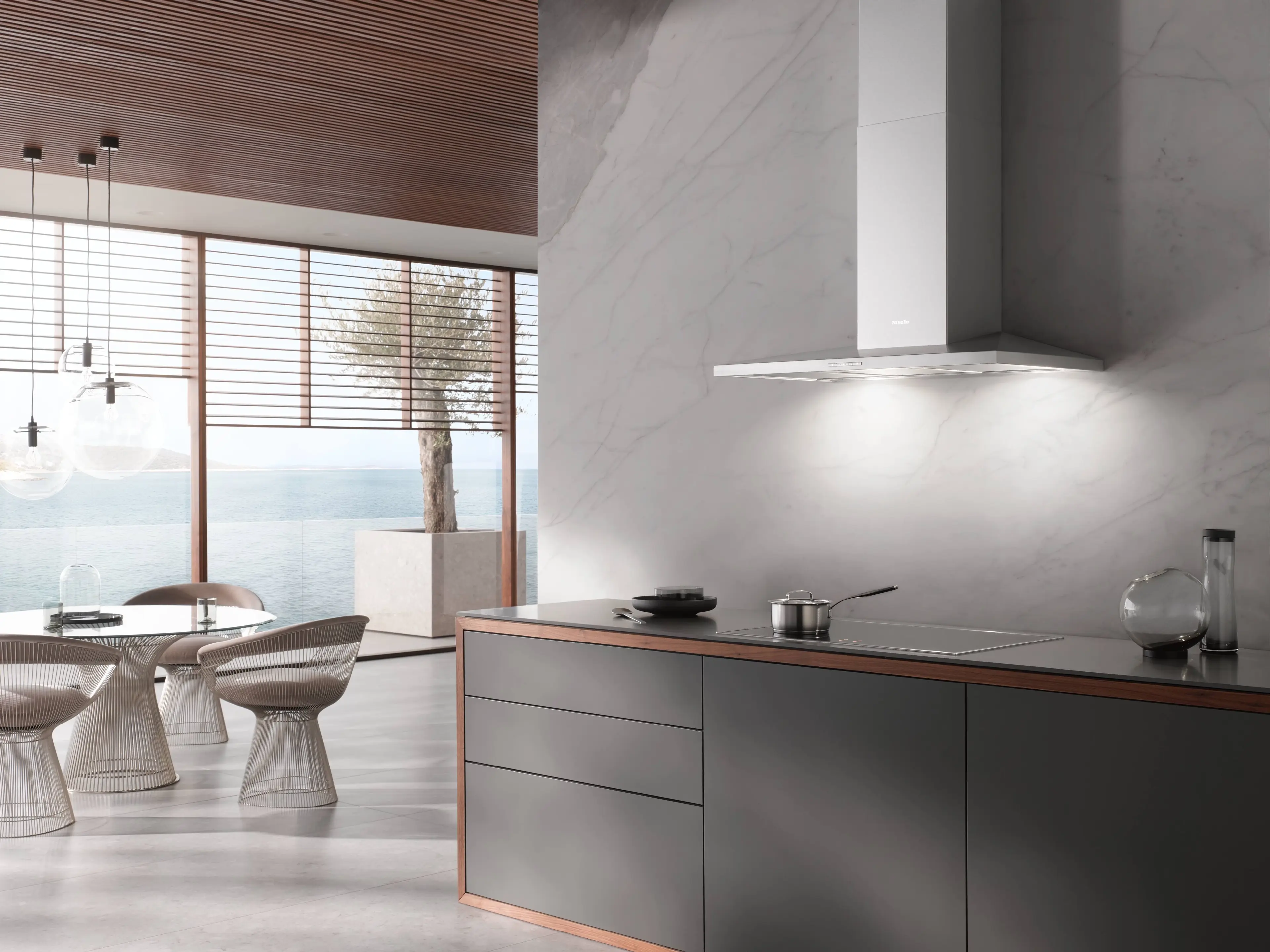 Miele DA3997Classic Stainless Steel, 36 Inch