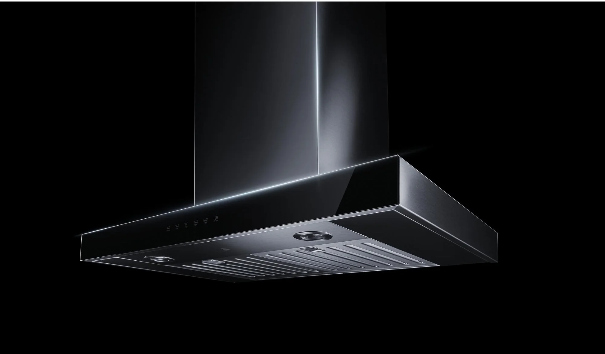 Jenn-Air Lustre Stainless 30" Recirculating Wall-Mount Canopy Hood - Thumbnail 2