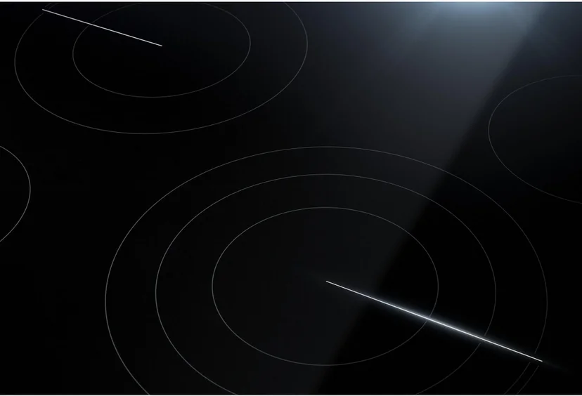 Jenn Air JEC4424KB 24 Inch Tap Touch Ceran Cooktop with 4 Elements