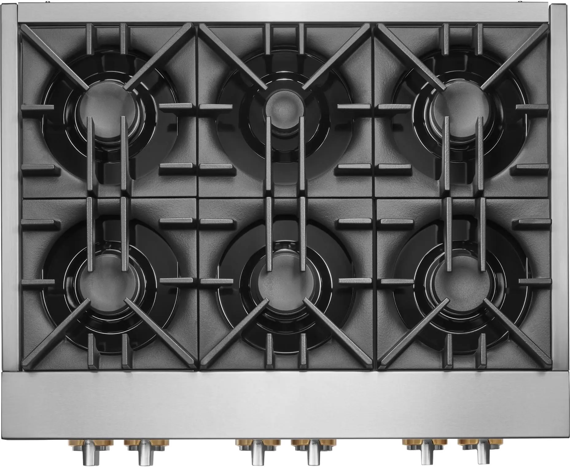 Jenn Air JGCP436HL 36 Inch Gas Rangetop Stainless Steel