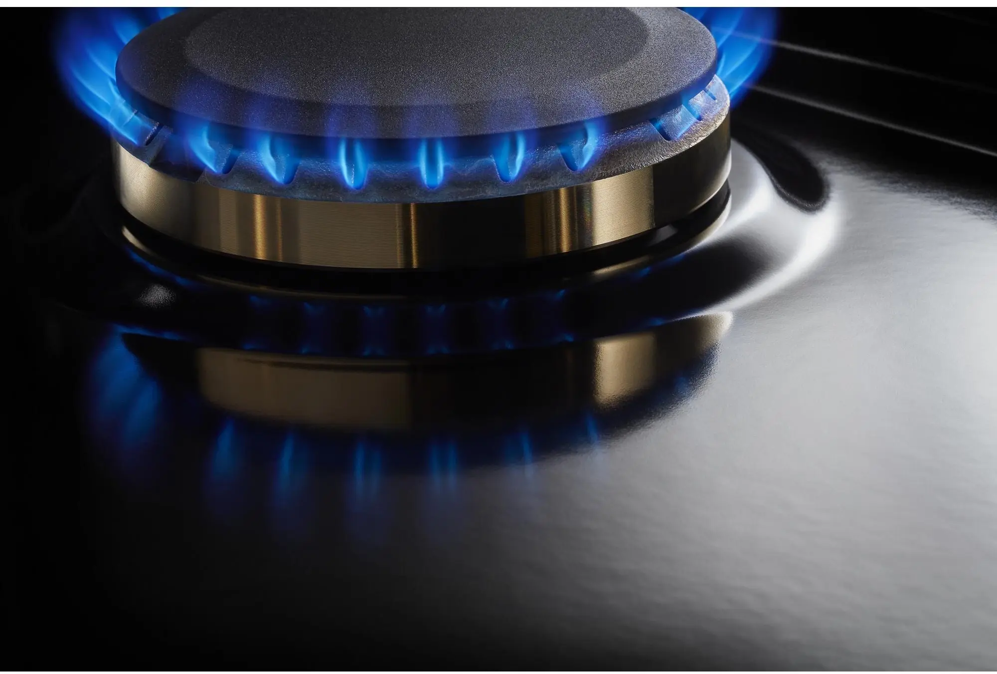 Jenn Air JGD3430GB 30 Inch Gas Cooktop Black | Plesser's Appliances