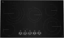36 Inch Electric Cooktop with 5 Burner Elements