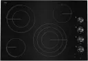 30 Inch Electric Cooktop with 4 Burner Elements
