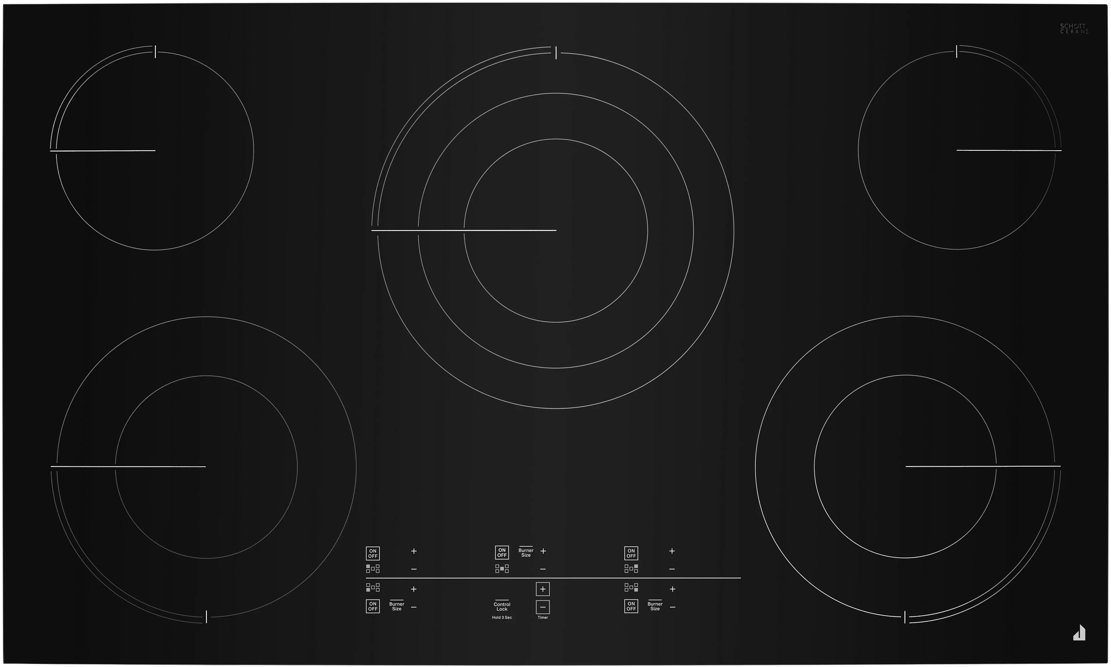 Jjページ Jenn Air JEC4536KB 36 Inch Tap Touch Ceran Cooktop Black Glass