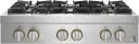 36 Inch Gas Rangetop with Dual-Stacked PowerBurners, Halo-Effect Knobs, 15 Rangetop Configurations, Cast Iron Grates, and Electronic Ignition with Flame-Sensing™ Reignition