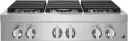 36 Inch Gas Rangetop with Dual-Stacked PowerBurners, Halo-Effect Knobs, 15 Rangetop Configurations, Cast Iron Grates, and Electronic Ignition with Flame-Sensing™ Reignition