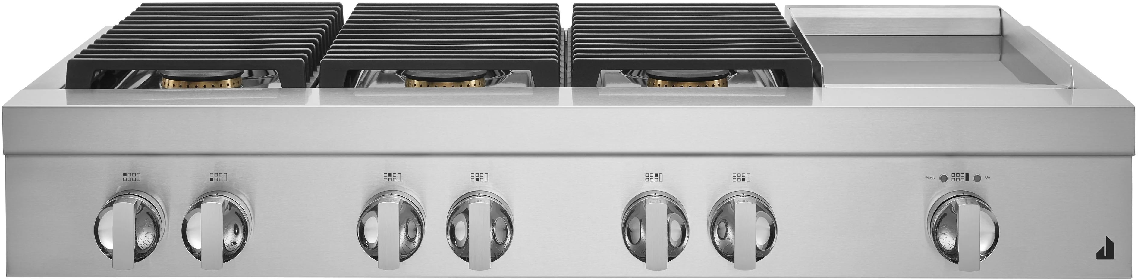 Jenn Air JGCP548HM 48 Inch Gas Rangetop with 6 Sealed Burners Griddle