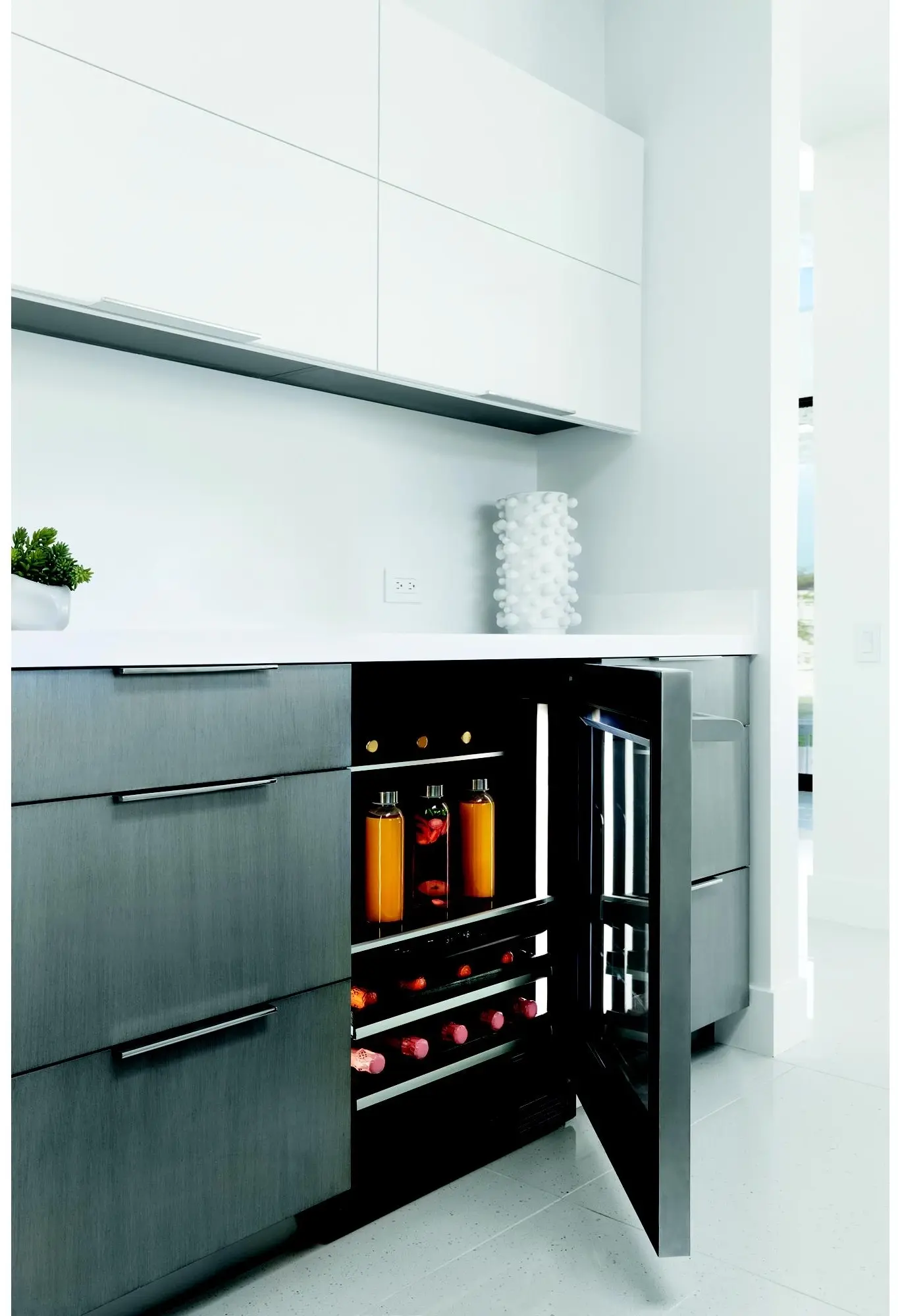 Jenn Air JUBFR242HL Stainless Steel with Right Hinge, Rise Style