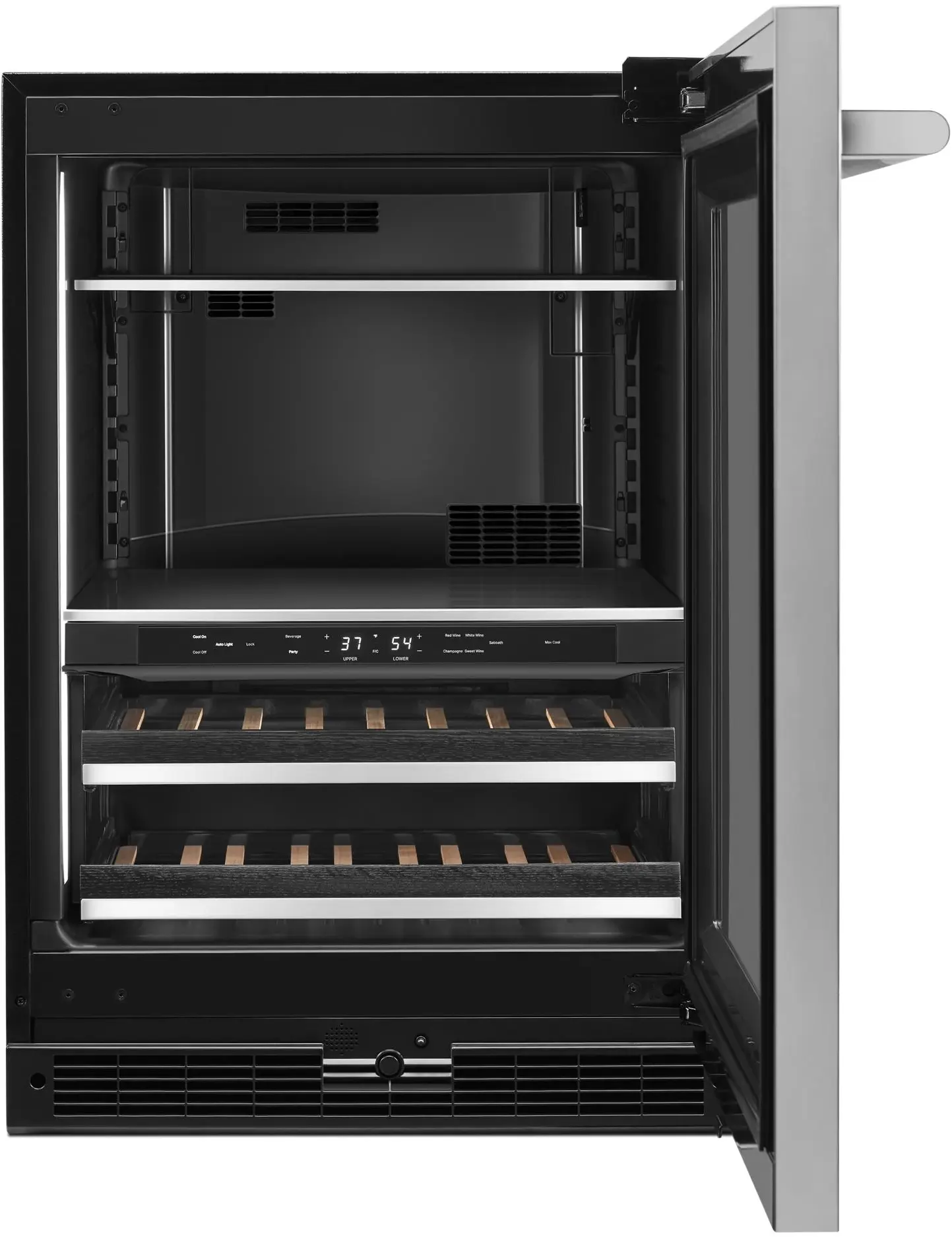 Jenn Air JUBFR242HL Stainless Steel with Right Hinge, Rise Style