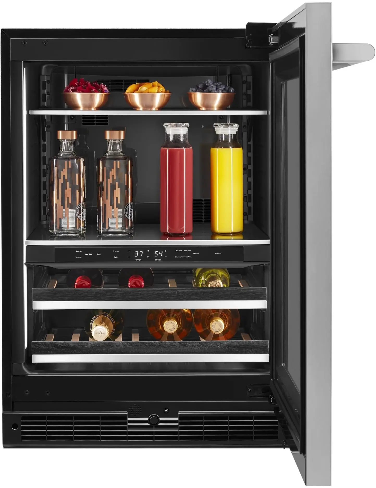 Jenn Air JUBFR242HL Stainless Steel with Right Hinge, Rise Style