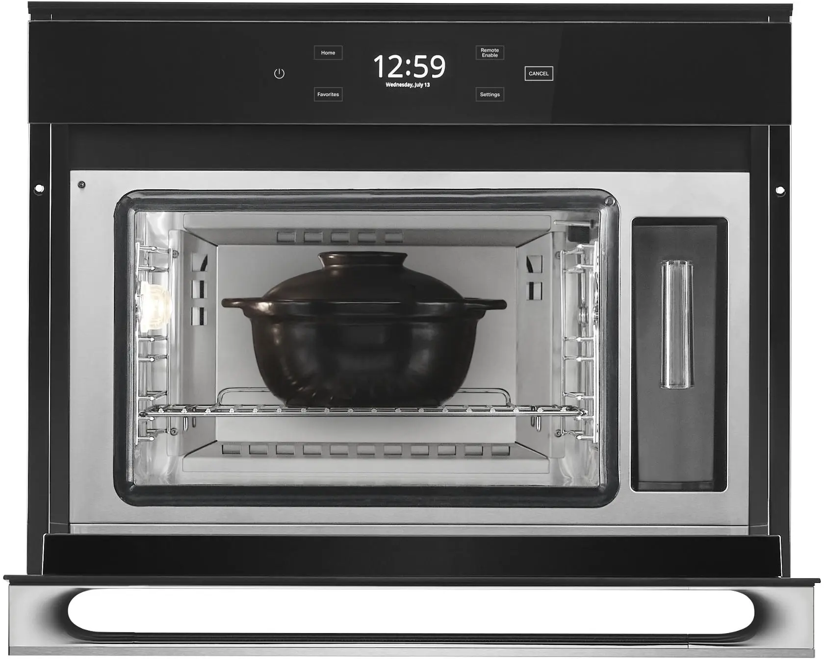 Jenn Air JJW6024HM Black with Stainless Steel, Noir Style
