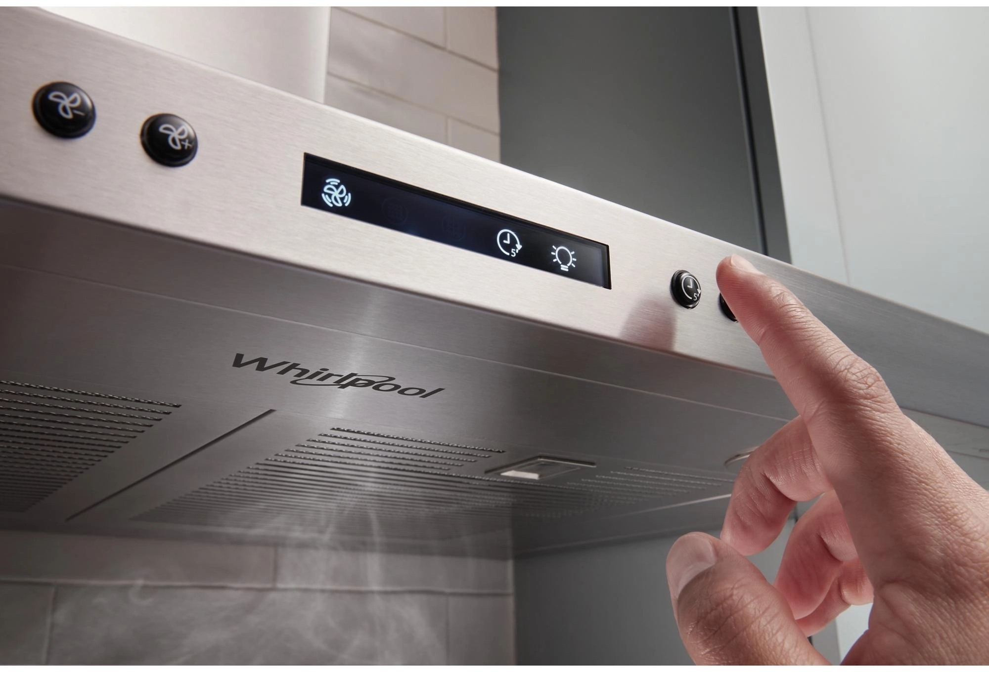 Whirlpool WVW93UC0LZ Fingerprint-Resistant Stainless Finish