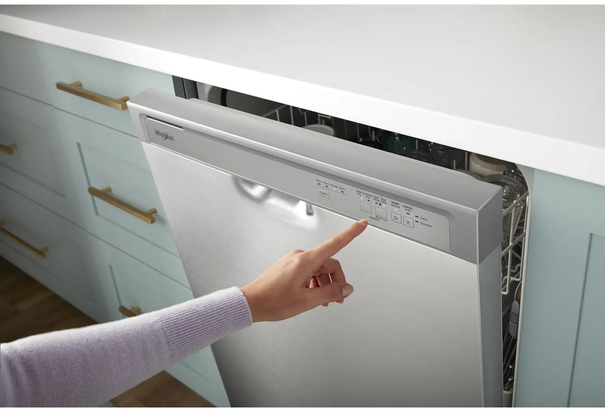 Whirlpool WDF340PAMW White