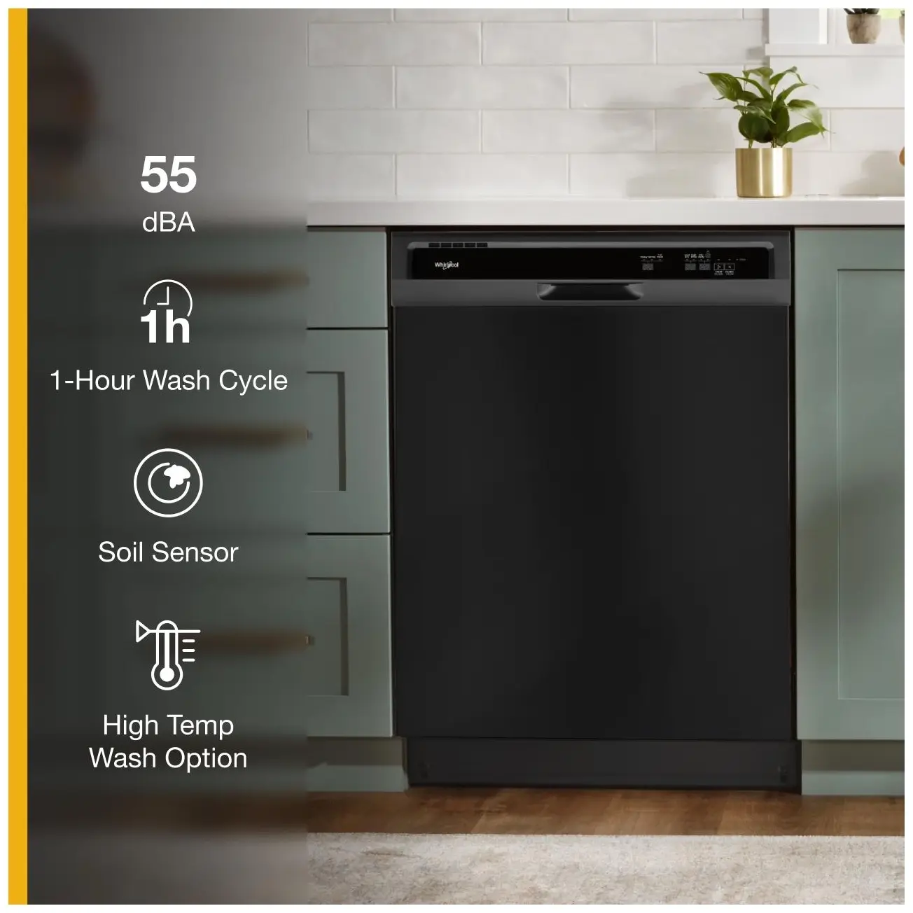 Whirlpool WDF330PAHB Black