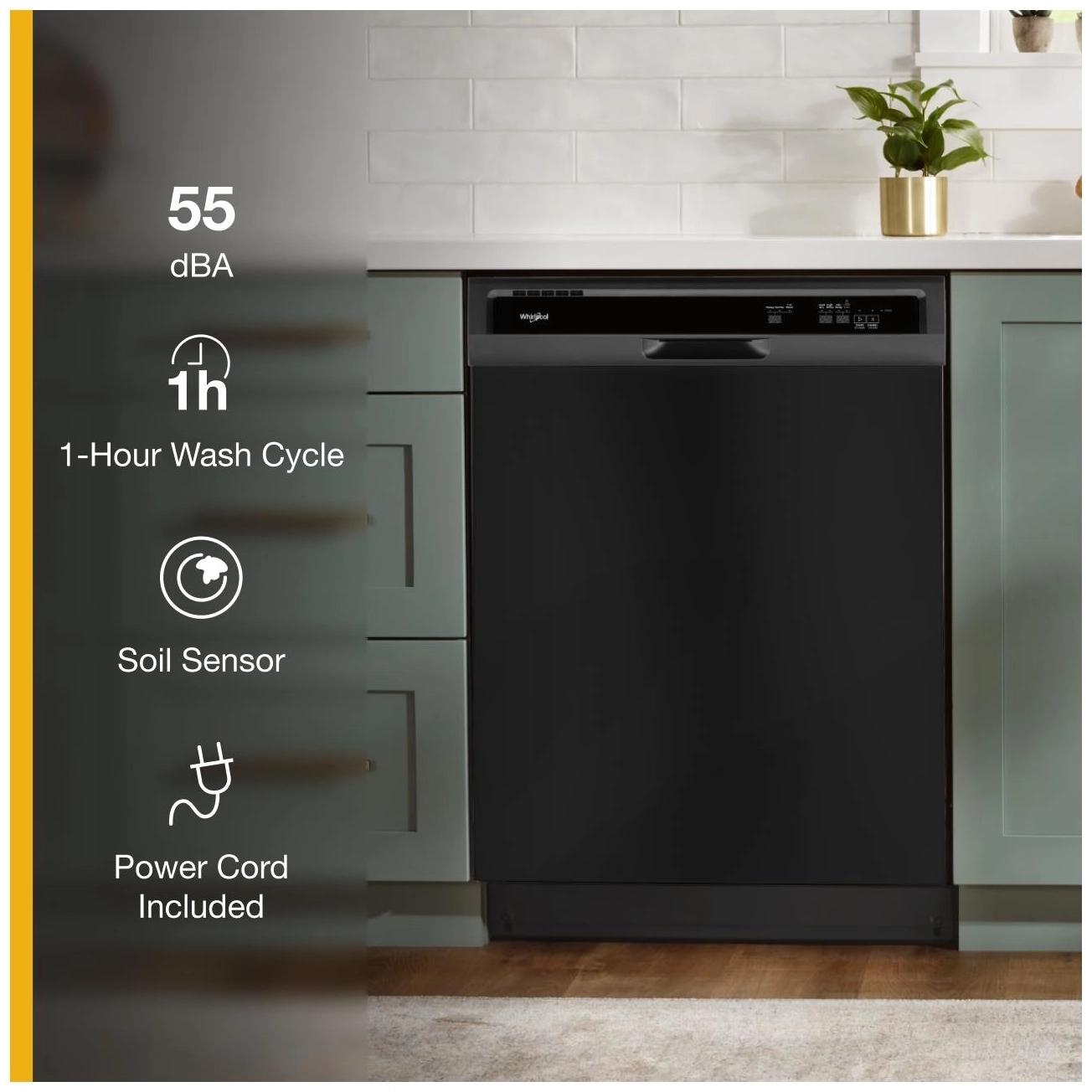 Whirlpool WDF331PAHB Black