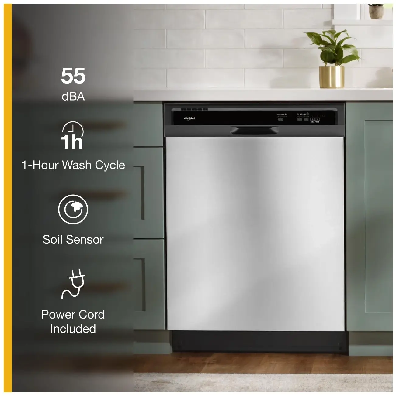 Whirlpool WDF331PAHS Stainless Steel