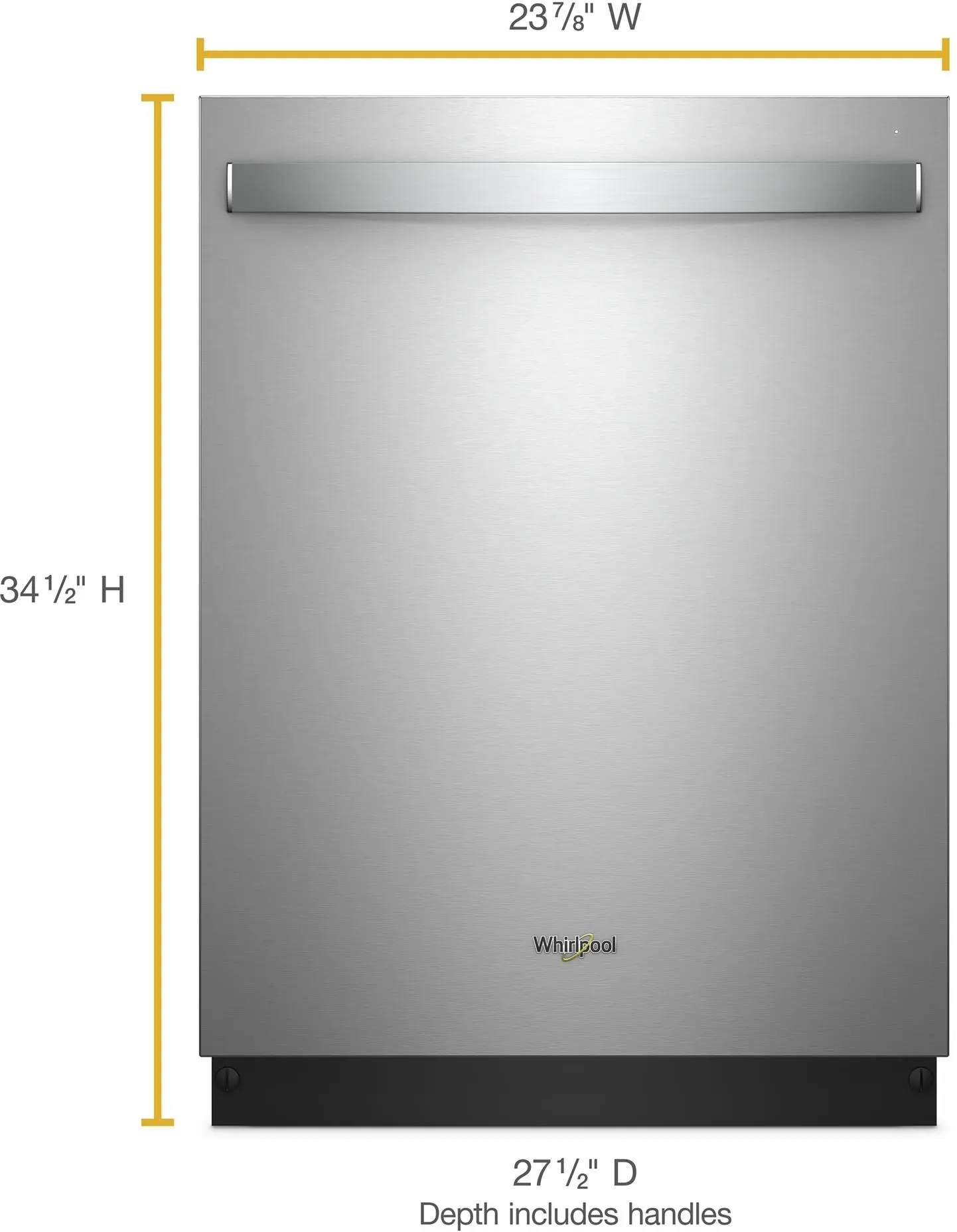 Whirlpool WDT730PAHZ Stainless Steel