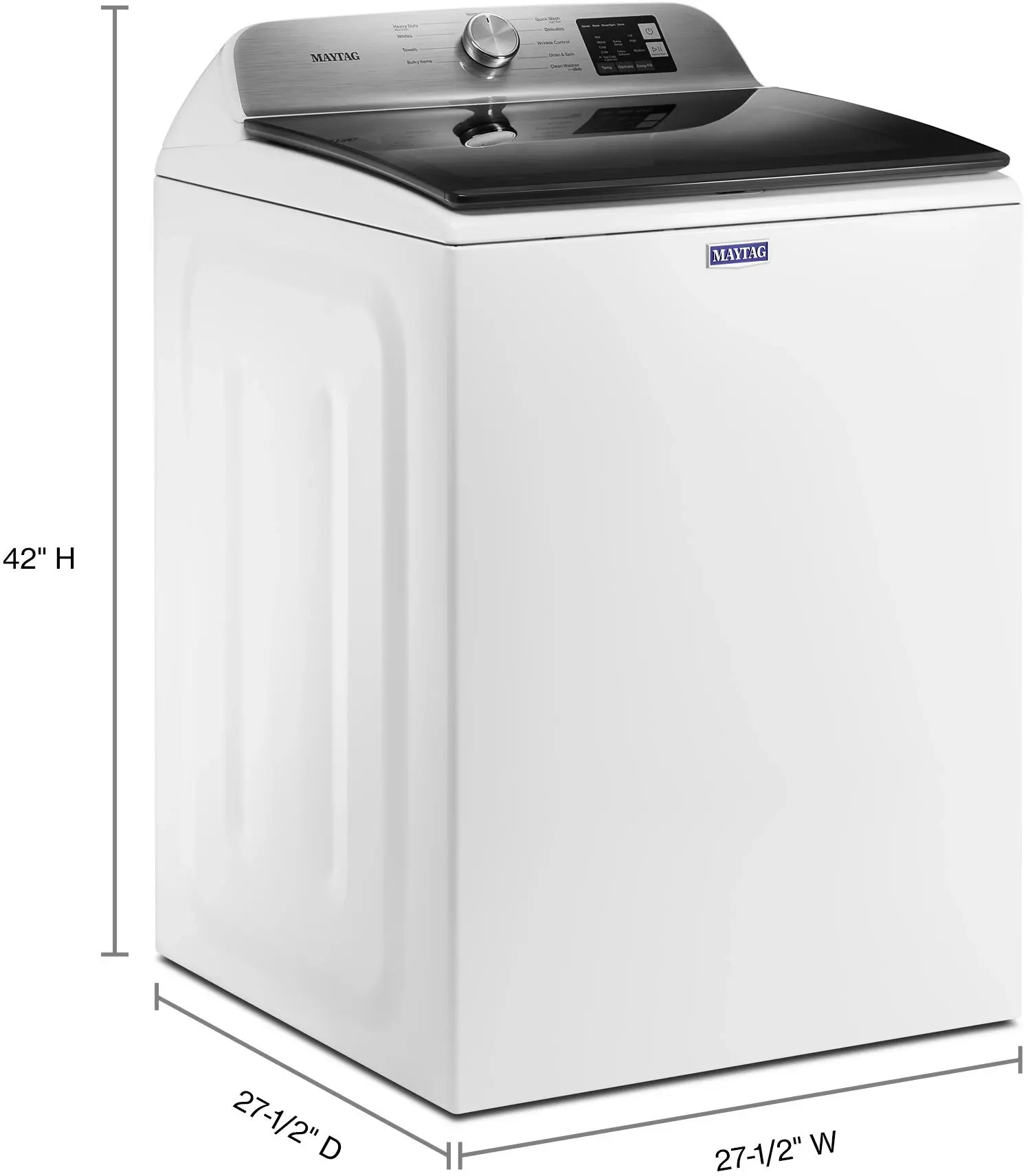 Maytag MVW6200KW White