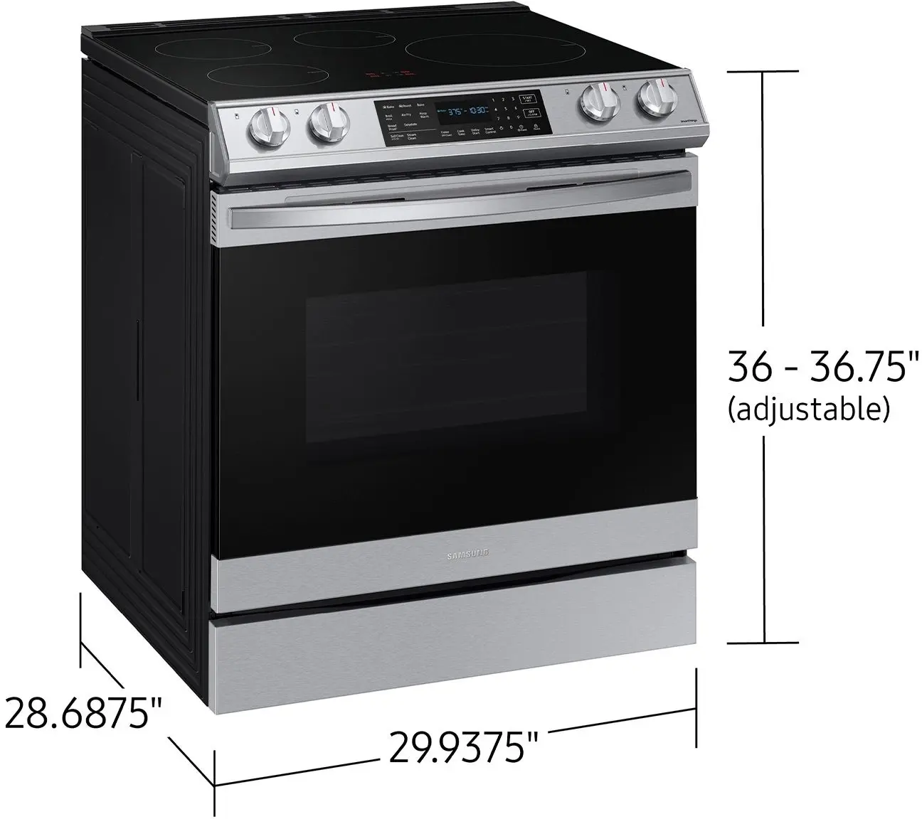 Samsung NE63B8611SS Fingerprint Resistant Stainless Steel