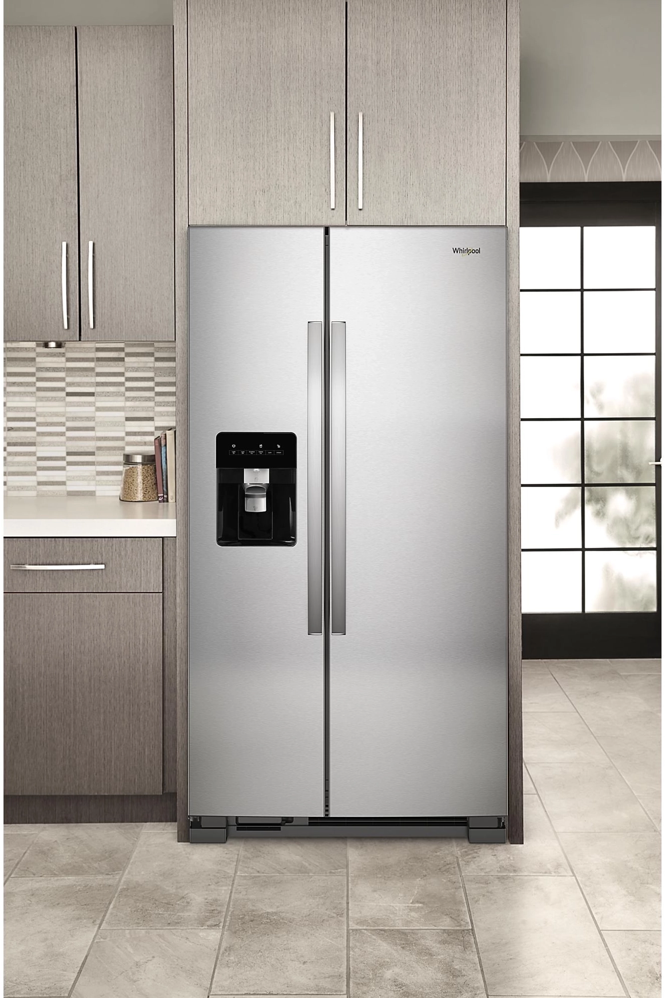 Whirlpool WRS315SDHM Monochromatic Stainless Steel