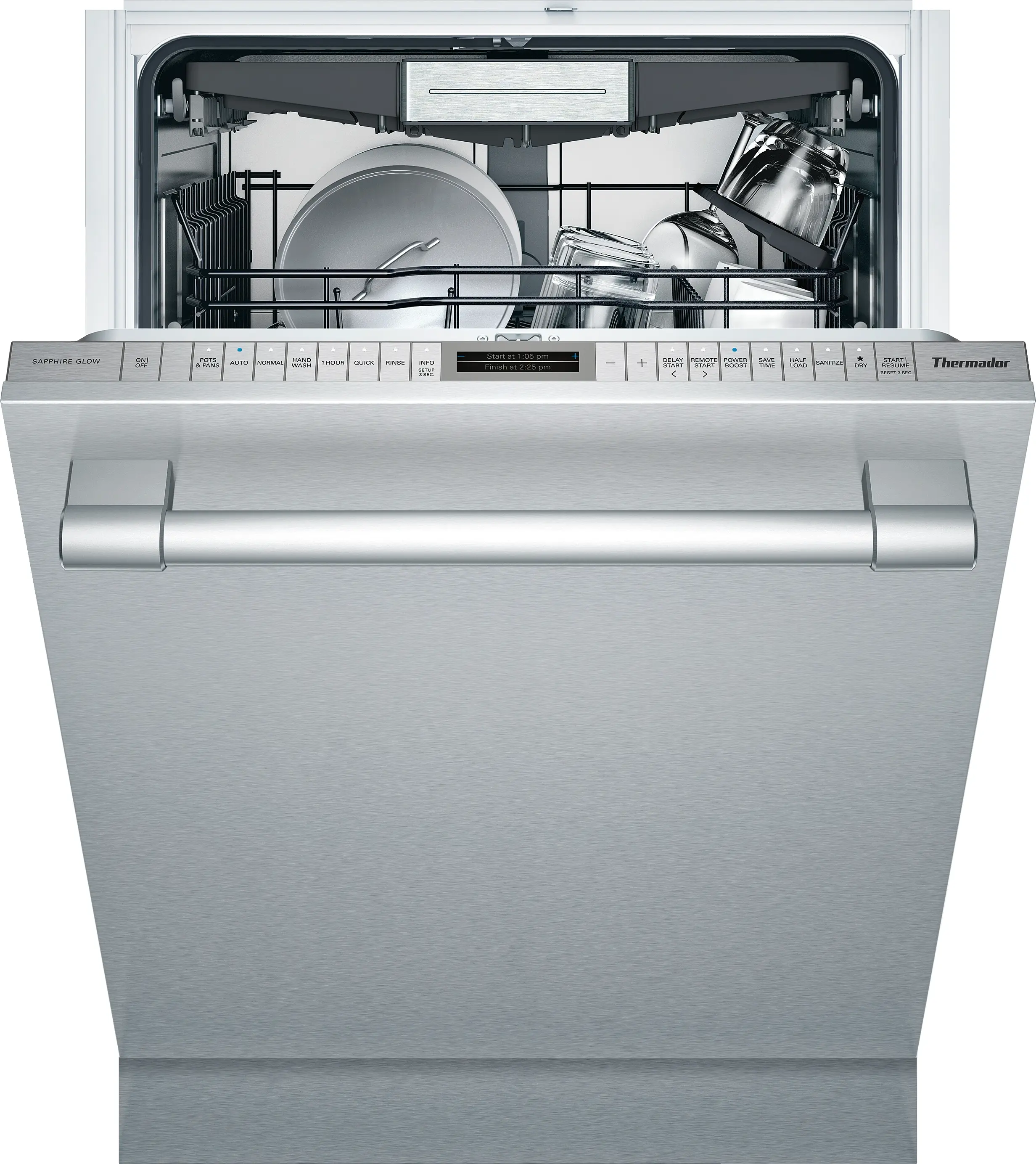 Thermador DWHD770WFP Stainless Steel, Professional Handle