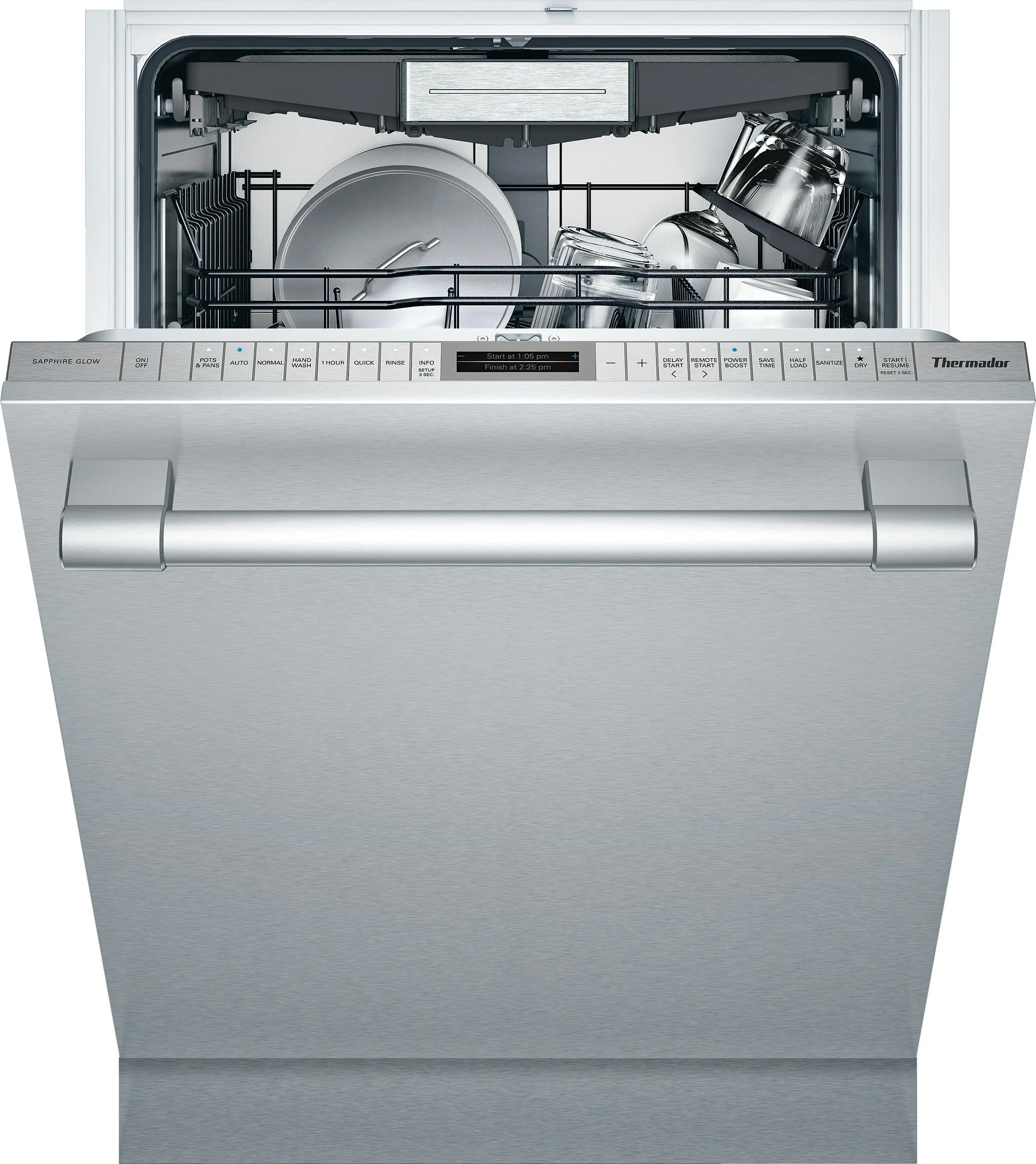 Thermador DWHD770WFP Stainless Steel, Professional Handle