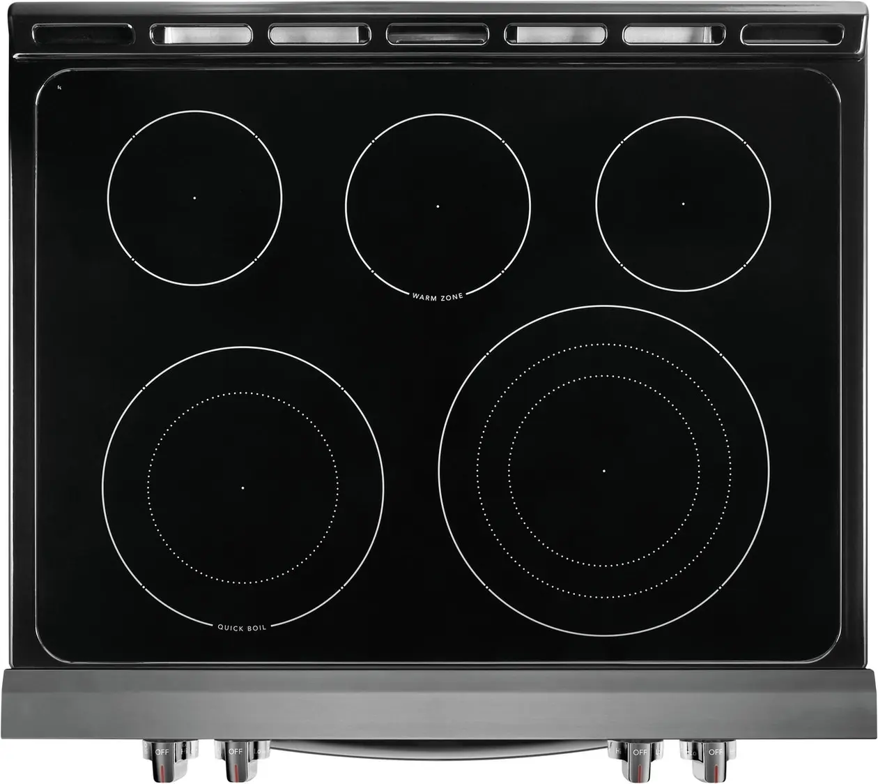 Frigidaire FGEH3047VD Black Stainless Steel