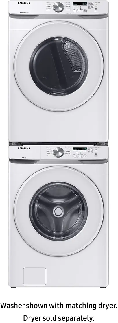 Samsung WF45R6100AV Fingerprint Resistant Black Stainless Steel