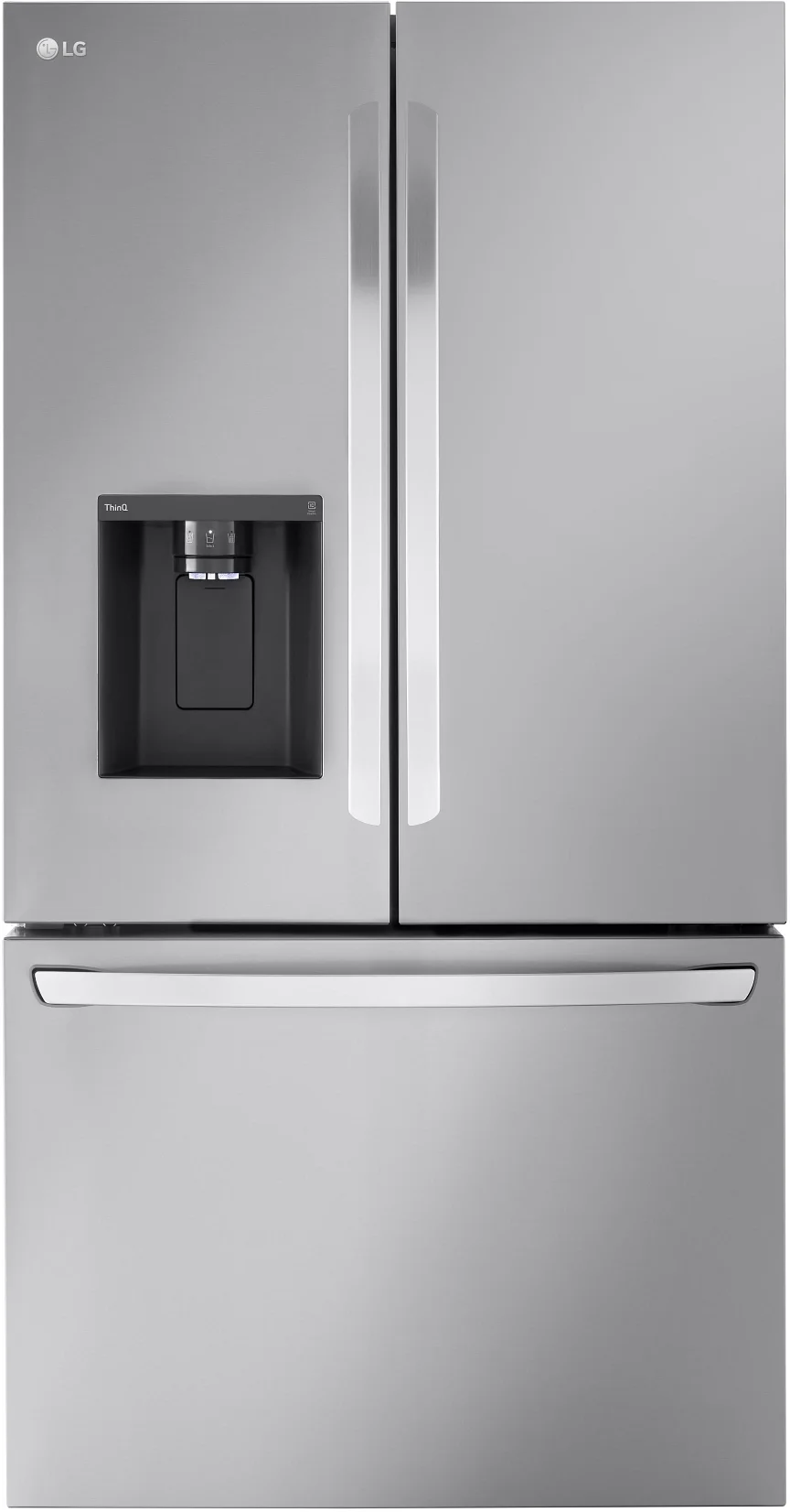 LG LRFXS3106S 30.7 cu. ft. Standard Depth French Door Refrigerator ...