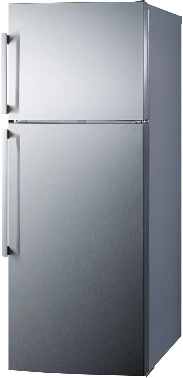 Summit FF1511SS Stainless Steel/Platinum,12.6 Cu. Ft.