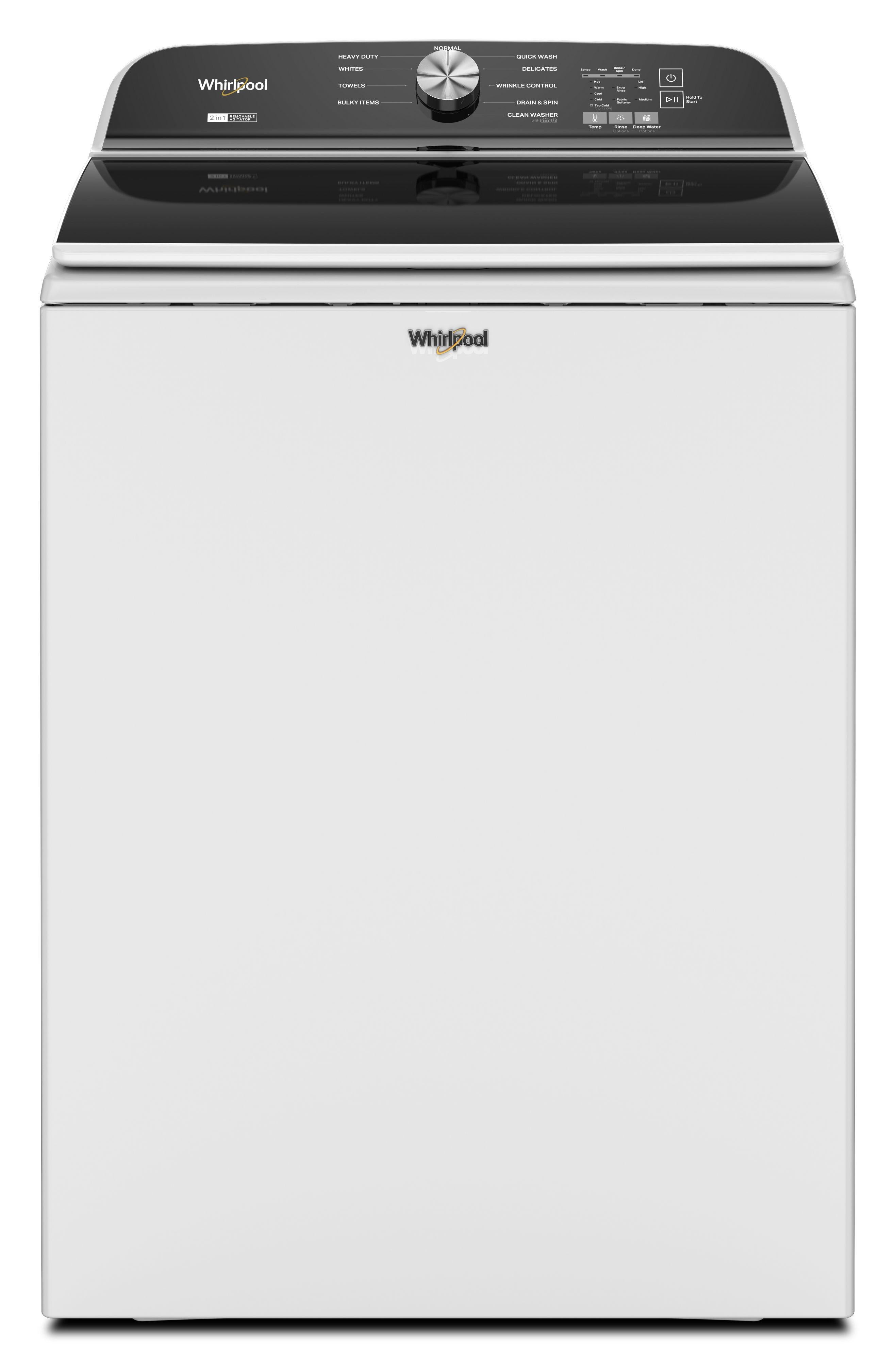 Whirlpool WTW6157PW 5.3 Cu. Ft. Whirlpool® Top Load Washer White