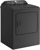 7.0 Cu. Ft. Whirlpool® Top Load Dryer with Moisture Sensor