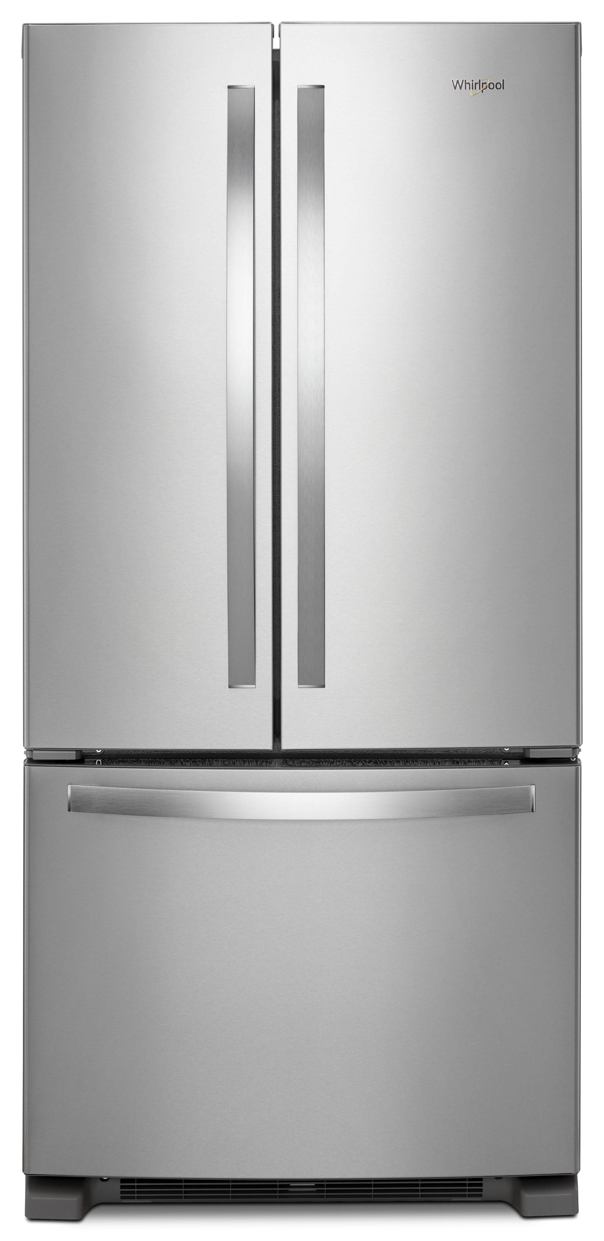 Whirlpool French Door Fridge (WRFF5333PZ) - Fingerprint Resistant Stainless Steel Whirlpool French Door Fridge (WRFF5333PZ) - Fingerprint Resistant Stainless Steel