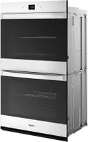 30 Inch Double Electric Smart Wall Oven with 10.0 cu. ft. Fan Convection Ovens, Steam Clean, Air Fry, Frozen Bake™, Rapid Preheat, WiFi, and Star K