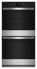27 Inch Double Electric Smart Wall Oven with 8.6 cu. ft. True Convection Oven, Steam Clean, Air Fry, Frozen Bake™, Rapid Preheat, WiFi, and Star K