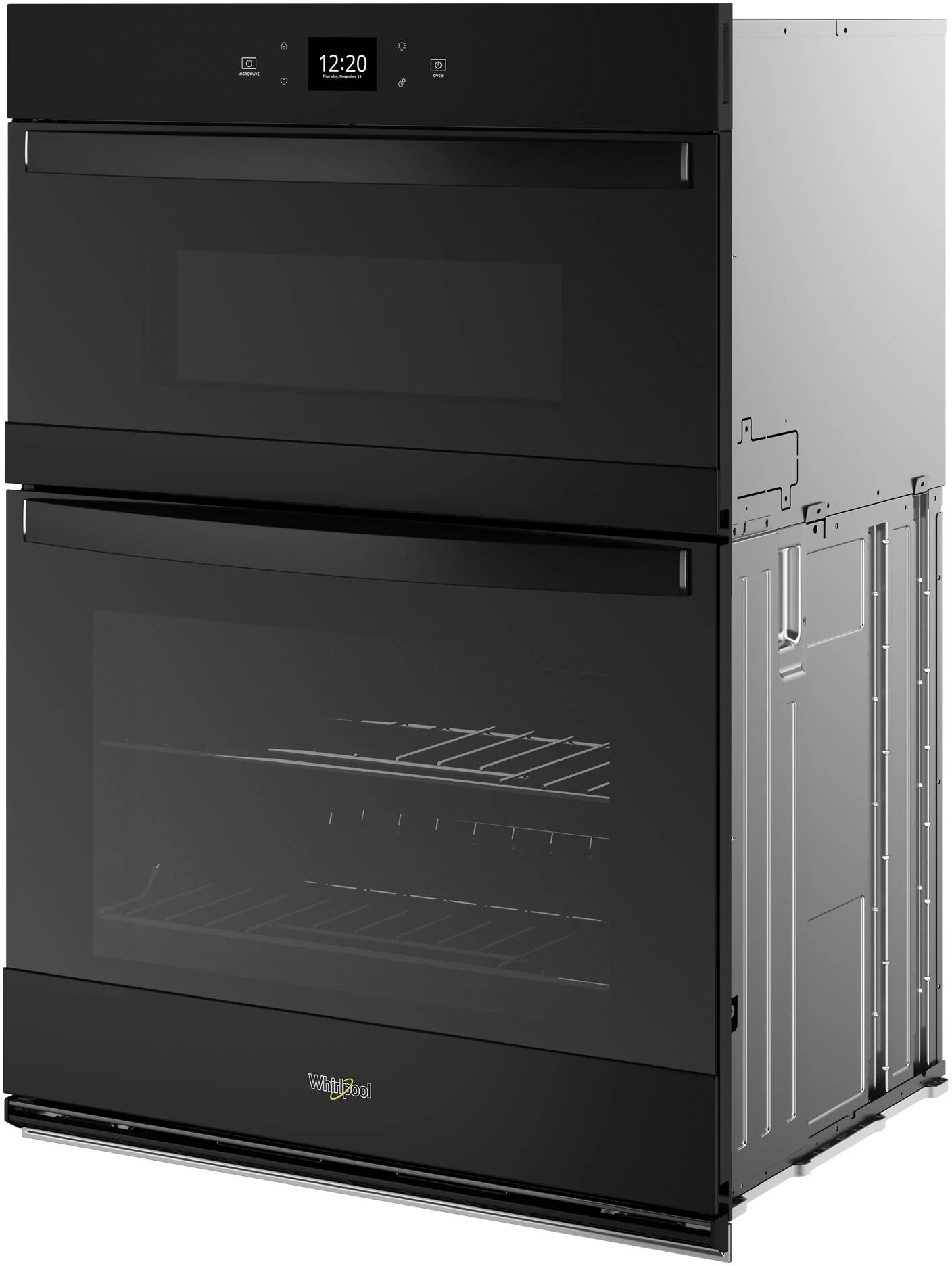 Whirlpool WOEC5030LB 30 Inch Combination Smart Wall Oven Black