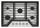 30 Inch Gas Cooktop, 5 Burner