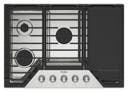 30 Inch Gas Cooktop, 5 Burner