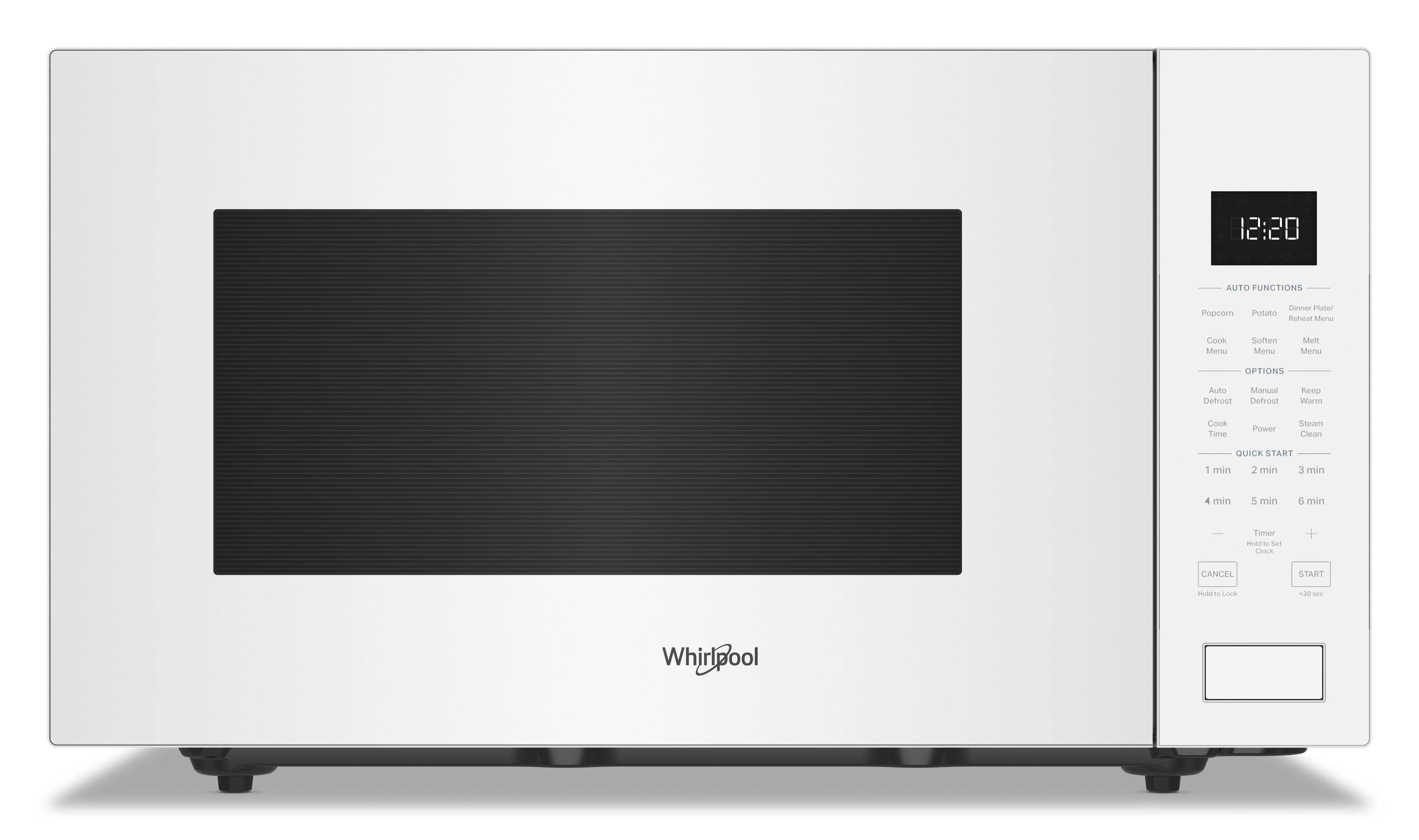 Whirlpool WMCS7024PW White 2.2 Cu. Ft. Countertop Microwave