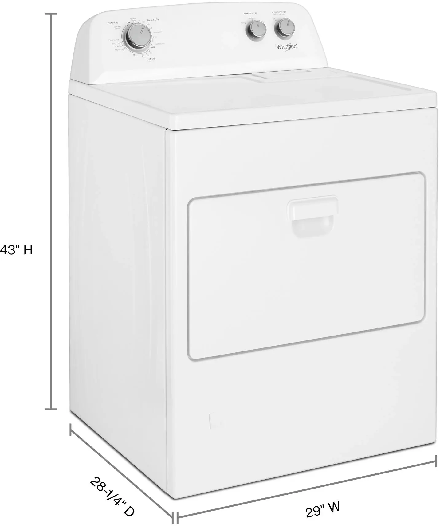 Whirlpool WGD4850HW White