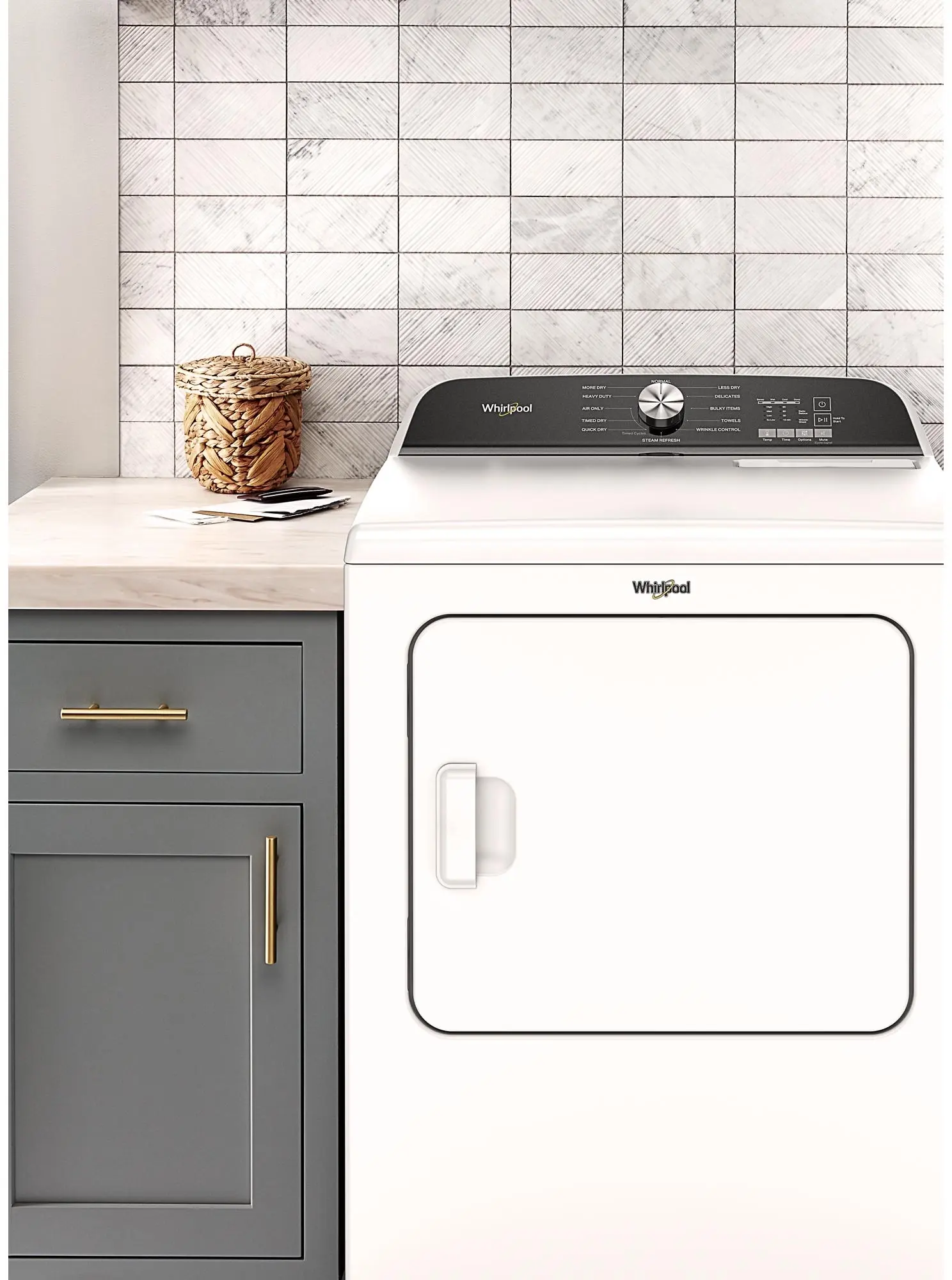 Whirlpool WED6150PW White
