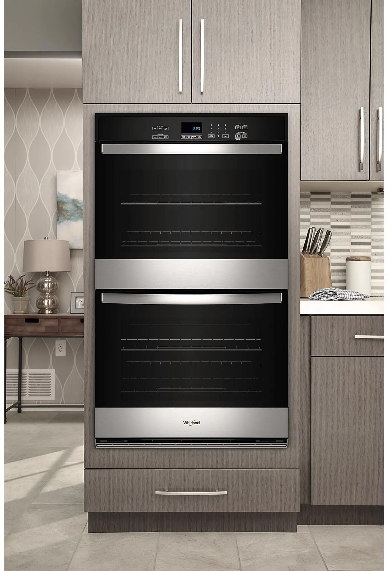 Whirlpool WOED3030LS 30 Inch Double Electric Wall Oven Stainless