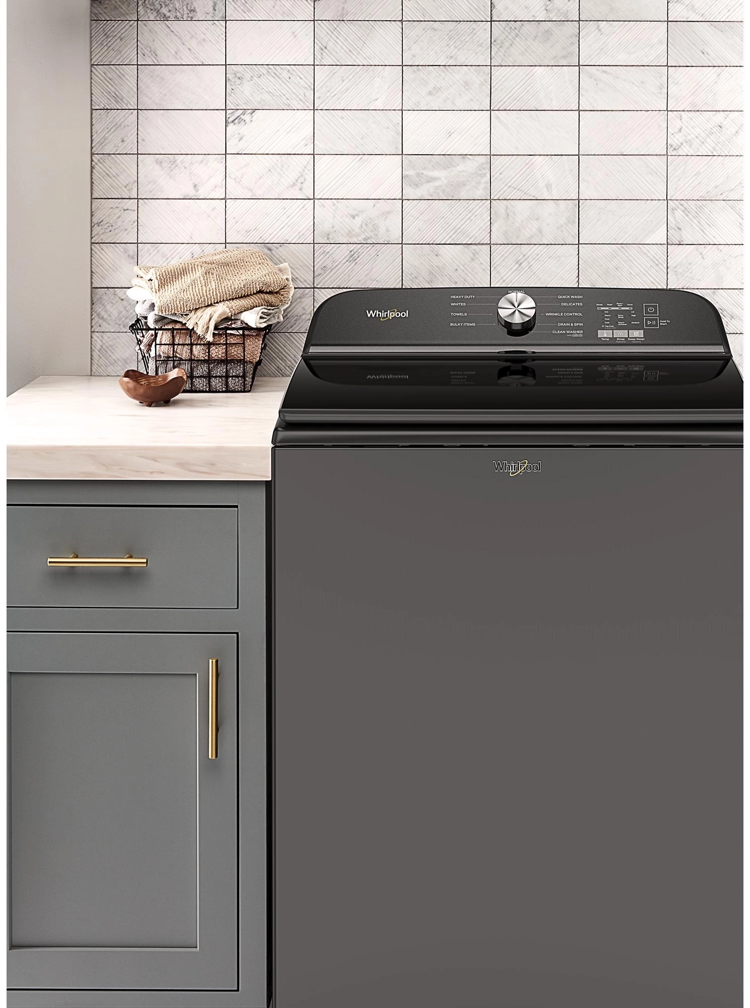 Whirlpool WTW6150PB Volcano Black