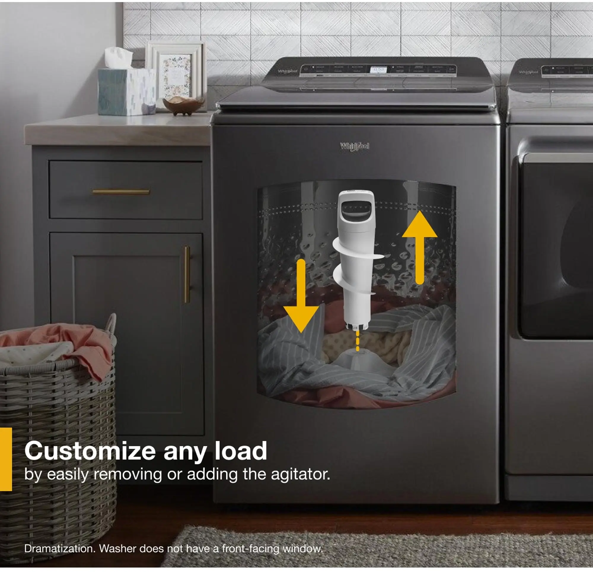 Whirlpool WTW8127LC Chrome Shadow