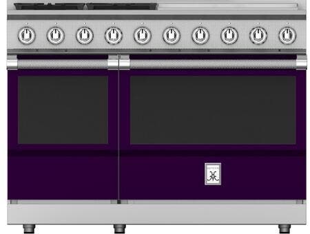 Hestan KRG484GDLPPP Purple, Liquid Propane