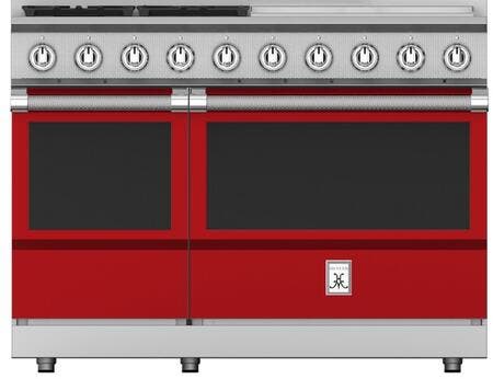 Hestan KRG484GDNGRD Red, Natural Gas