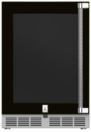 Hestan GRGL24BK Black & Glass