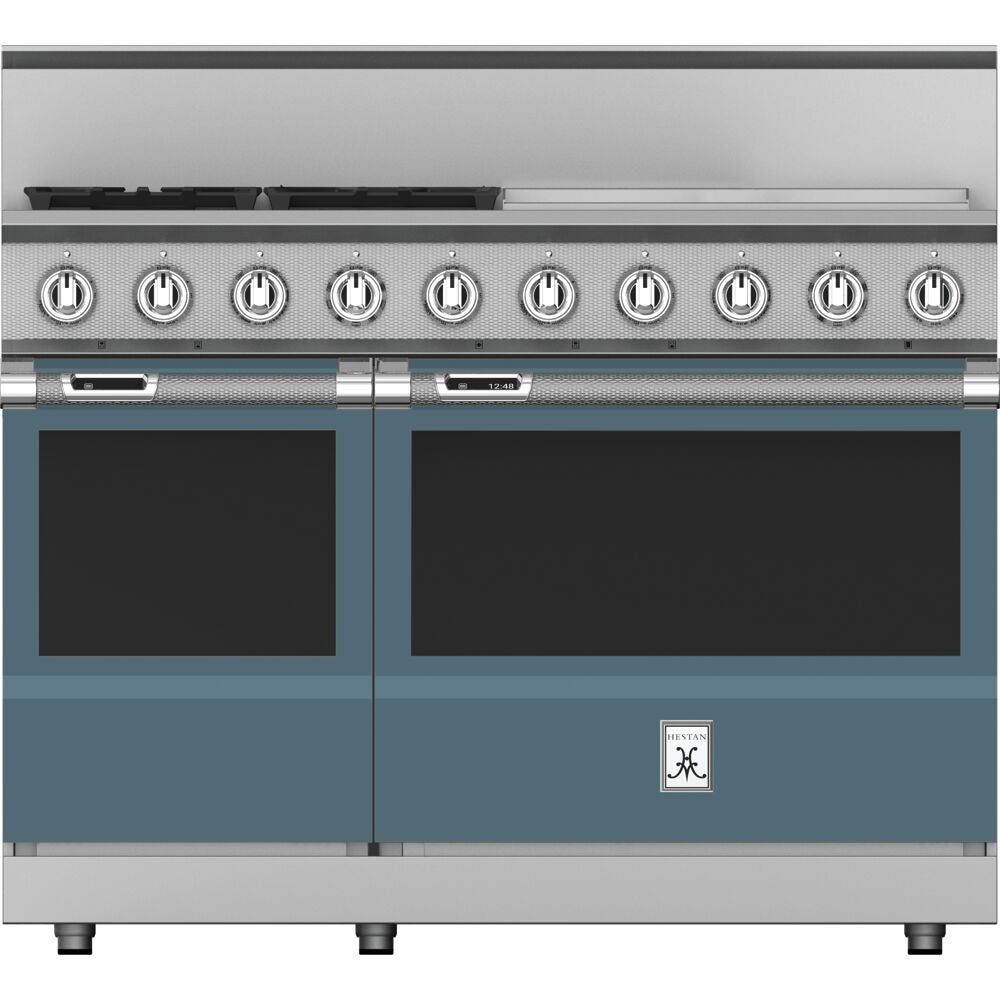 Hestan KRD484GDLPBG Dual Fuel Range